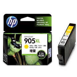  HP 905XL Ink Cartridge High Yield Yellow T6M13AA 
