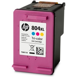  HP 804XL Ink Cartridge High Yield Tri Colour T6N11AA 