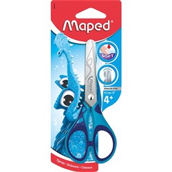  Maped Pulse Scissors 130mm Blunt Tip Soft Handle Assorted Colours 