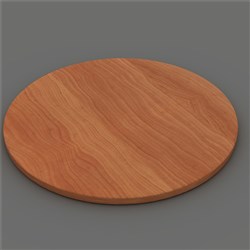  OM Round Meeting Table Top Only 1200 Diameter x 25mmH Cherry 