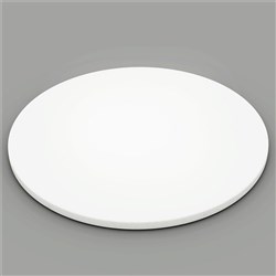  OM Round Meeting Table Top Only 1200 Diameter x 25mmH White 
