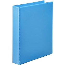  Marbig Clearview Insert Binder A4 4D Ring 50mm Marine 0 