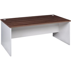  OM Premier Straight Desk 1800W x 900D x 720mmH Casnan And White 