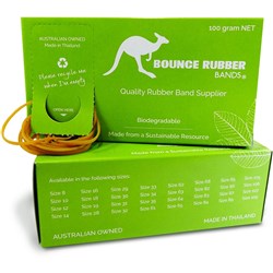  Bounce Rubber Bands Size 109 Box 100gm 