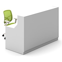  Roma Reception Counter 1800W x 800D x 1150mmH White 