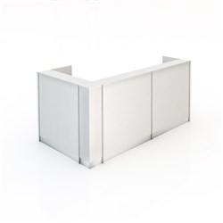 GOP - KENT RECEPTION COUNTER - W 2495 x D 1395 x H