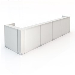 GOP - KENT RECEPTION COUNTER - W 4900 x D 1395 x H