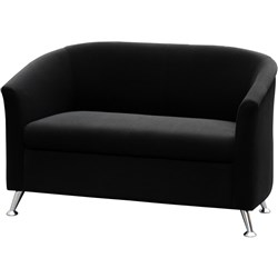 GOP - OPERA LOUNGE - W 1250 x H 680 x D 690mm - Black Fabric