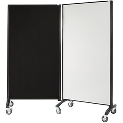  Visionchart Communicate Whiteboard And Pinboard Room Divider 1800W x 900mmH 