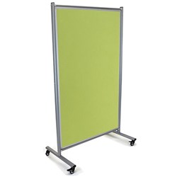  Visionchart Modulo Mobile Pinboard 1800x1000mm Lime 