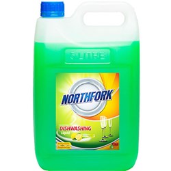  Northfork Concentrate Dishwashing Liquid Lemon Fresh Fragrance 5 Litres 