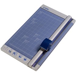  Carl RT218 Paper Trimmer A3 10 Sheet Capacity Silver/Blue 0 