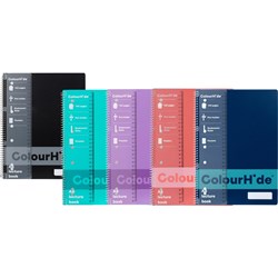 (ACO-1716399J)-COLOURHIDE NOTEBOOK SLIM LINE 200PG