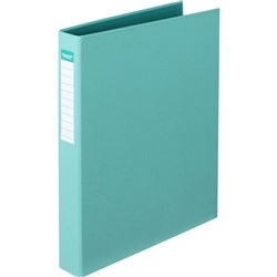  ColourHide Ring Binder A4 2D Ring 25mm PE Aqua 0 