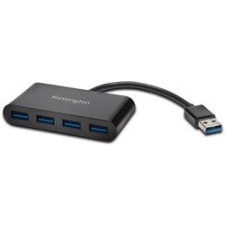  Kensington UH4000 USB 3.0 4 Port Hub Black 