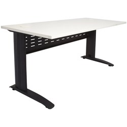  Rapidline Rapid Span Straight Desk 1800W x 700D x 730mmH White/Black 