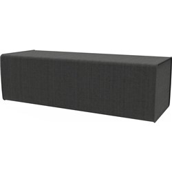 RAPIDLINE FLEXI LOUNGE SINGLE BACK REST MODULE Charcoal Ash
