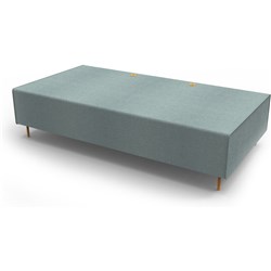 RAPIDLINE FLEXI LOUNGE TRIPLE SEAT MODULE Light Blue