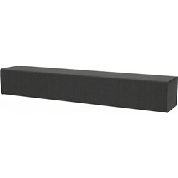RAPIDLINE FLEXI LOUNGE TRIPLE BACK REST MODULE Charcoal Ash