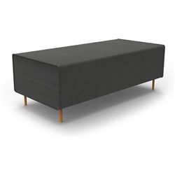 RAPIDLINE FLEXI LOUNGE RETURN SEAT MODULE Charcoal Ash