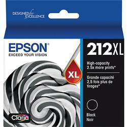  Epson 212XL Ink Cartridge High Yield Black 