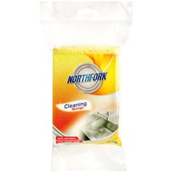  Northfork Cleaning Sponges Yellow Pack Of 5 0 