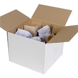 (CUM-7100) - CUMBERLAND SHIPPING BOX - Regular Whi