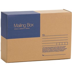  Cumberland Mailing Box 310mm x 225mm x 102mm Brown 0 