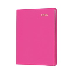  Collins Belmont Colours Diary A7 Week To View With Pencil Pink 