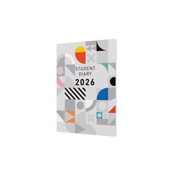  Collins Colplan Student Diary A5 Week To View Perfect Bound Geo Triangle 
