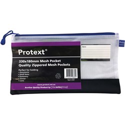  Protext Mesh Pouch Long Size With Note Holder 0 