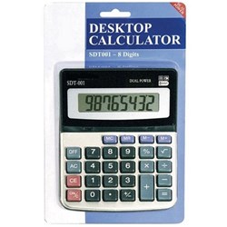 (GNS-65170) -CALCULATOR STAT 8 DIGIT SDT001 SMALL 
