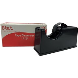  Stat Large Tape Dispenser Black 0 