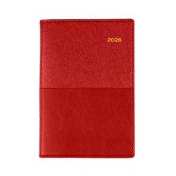  Collins Vanessa Pocket Diary B7R Week To View Red 