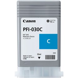  Canon PFI-030C Ink Cartridge Cyan 