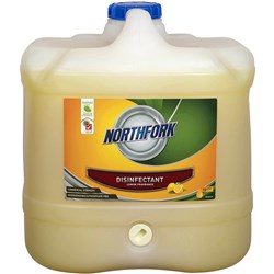  Northfork GECA Commercial Strength Disinfectant Lemon Fragrance15 Litres 