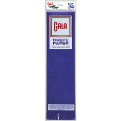  Alpen Gala Crepe Paper 240 x 50cm French Blue Pack Of 12 0 