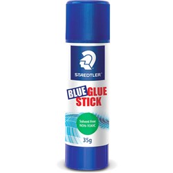  Staedtler Glue Stick 35G Solvent Free Non Toxic Blue 