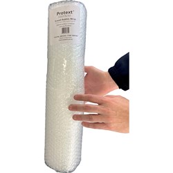  Protext Bubble Wrap Office Roll Non-Perforated 500mm x 5m Clear 