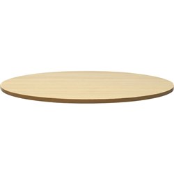  Rapidline Round Table Top Only 900mm Diameter x 25mmD Natural Oak 