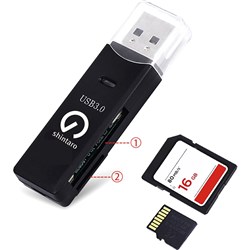  Shintaro USB 3.0 SD Card Reader 0 