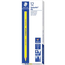  Staedtler Textsurfer Dry Highlighter Yellow Pencil 