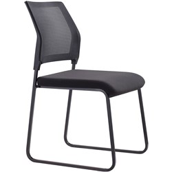  Neo Visitor Chair Mesh Back Black Fabric Seat 0 