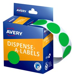 (AVD-937376)  AVERY DMC 24G DISPENSER LABEL - Circ