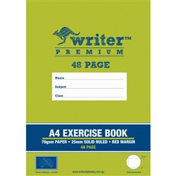 (EB6531) - WRITER PREMIUM EXERCISE BOOK A4 25MM 48