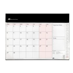 (ACO-662)  SASCO DELUXE FINANCIAL YEAR DESK PLANNER MTV - 513 x 375mm