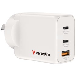 (ACO-67016A)  VERBATIM GAN 3 PORT USB A/C 95% PCR 