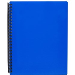  Marbig Display Book A4 Refillable 40 Pocket Blue 0 