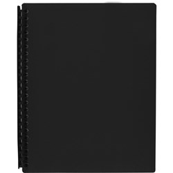  Marbig Display Book A4 Refillable 40 Pocket Black 0 
