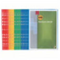 (ACO-25190) - MARBIG COLOURED SHEET PROTECTOR - A4